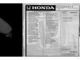 2016 Honda Accord EX-L V6 Sedan Window Sticker