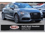 2016 Monsoon Gray Metallic Audi S3 2.0T Prestige quattro #107202230