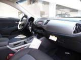 2016 Kia Sportage LX Black Interior