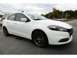 Bright White Dodge Dart in 2016