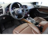 2013 Audi Q5 2.0 TFSI quattro Chestnut Brown Interior