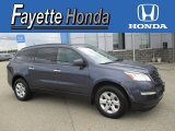 2014 Atlantis Blue Metallic Chevrolet Traverse LS #107269043