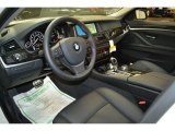 2016 BMW 5 Series 528i Sedan Black Interior