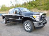 2016 Shadow Black Ford F350 Super Duty Lariat Crew Cab 4x4 #107340450