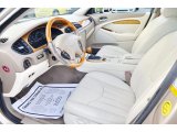 2001 Jaguar S-Type 4.0 Ivory Interior