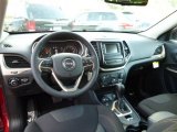 2016 Jeep Cherokee Latitude 4x4 Black Interior