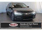 2016 Crystal Black Pearl Honda Accord EX-L V6 Sedan #107379562