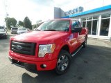 2012 Race Red Ford F150 STX SuperCab 4x4 #107379643