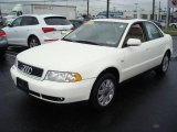 2001 Casablanca White Audi A4 1.8T quattro Sedan #10719618