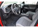 2016 Toyota Tacoma SR5 Double Cab 4x4 Cement Gray Interior