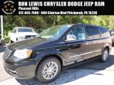 Brilliant Black Crystal Pearl Chrysler Town & Country in 2016