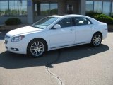 2009 Summit White Chevrolet Malibu LTZ Sedan #10734916