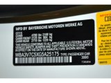 2016 4 Series Color Code for Alpine White - Color Code: 300