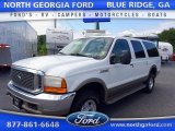 2001 Oxford White Ford Excursion Limited 4x4 #107379484