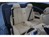 2015 BMW 6 Series 650i xDrive Convertible Rear Seat