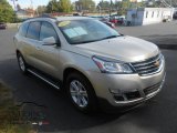 2013 Champagne Silver Metallic Chevrolet Traverse LT AWD #107428939