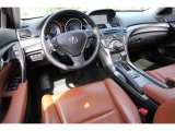 2012 Acura TL 3.7 SH-AWD Technology Umber Interior