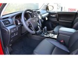 2016 Toyota 4Runner Trail Premium 4x4 Black Interior
