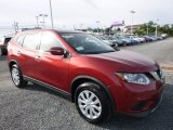 2015 Cayenne Red Nissan Rogue S AWD #107460804