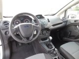 2016 Ford Fiesta S Sedan Charcoal Black Interior