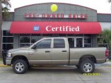 2008 Light Khaki Metallic Dodge Ram 2500 Big Horn Quad Cab 4x4 #10725265