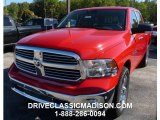 2016 Flame Red Ram 1500 Big Horn Crew Cab 4x4 #107481466