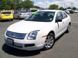 2009 White Suede Ford Fusion S #10737200