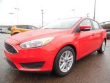 Race Red Ford Focus in 2016