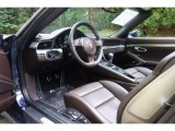 2013 Porsche 911 Carrera S Cabriolet Espresso Natural Leather Interior