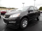 2016 Tungsten Metallic Chevrolet Traverse LS AWD #107503001