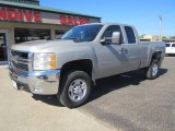 2009 Silver Birch Metallic Chevrolet Silverado 2500HD LT Extended Cab 4x4 #107503185