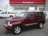 2008 Red Rock Crystal Pearl Jeep Liberty Limited 4x4 #10724865