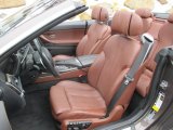 2013 BMW 6 Series 650i xDrive Convertible Front Seat