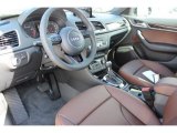 2016 Audi Q3 2.0 TSFI Premium Plus quattro Chestnut Brown Interior