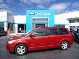 2009 Pomegranate Red Metallic Volkswagen Routan SE #107570194