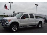 2016 Ford F250 Super Duty Lariat Crew Cab 4x4 Front 3/4 View