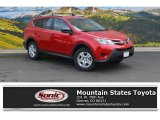 2015 Barcelona Red Metallic Toyota RAV4 LE #107569973