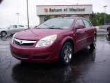 2007 Berry Red Saturn Aura XE #10726309