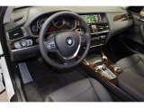 2016 BMW X3 sDrive28i Black Interior