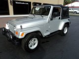 2005 Bright Silver Metallic Jeep Wrangler X 4x4 #107603358