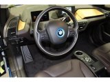 2015 BMW i3 with Range Extender Tera Dalbergia Brown Full Natural Leather Interior