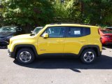 Solar Yellow Jeep Renegade in 2015