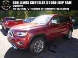 2015 Deep Cherry Red Crystal Pearl Jeep Grand Cherokee Limited 4x4 #107659813