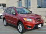 2011 Sonoran Red Hyundai Santa Fe GLS AWD #107660109