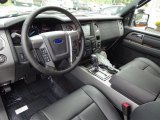 2016 Ford Expedition EL Platinum 4x4 Ebony Interior