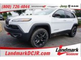 2016 Bright White Jeep Cherokee Trailhawk 4x4 #107685510