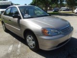 Titanium Metallic Honda Civic in 2001