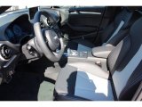 2016 Audi S3 2.0T Prestige quattro Black/Titanium Gray Interior