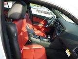 2016 Dodge Charger SXT AWD Black/Ruby Red Interior