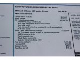 2016 Audi S3 2.0T Premium Plus quattro Window Sticker